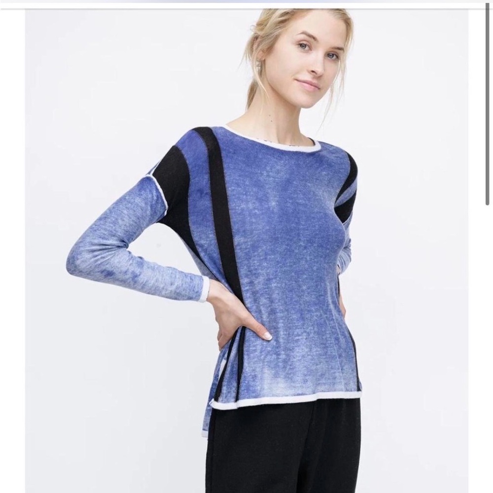 Kokun Bamboo cashmere $229 Dye Blouse READ BELOW